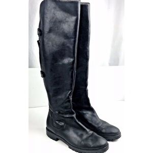 Vintage Cole Haan Riding Boots Leather Knee High